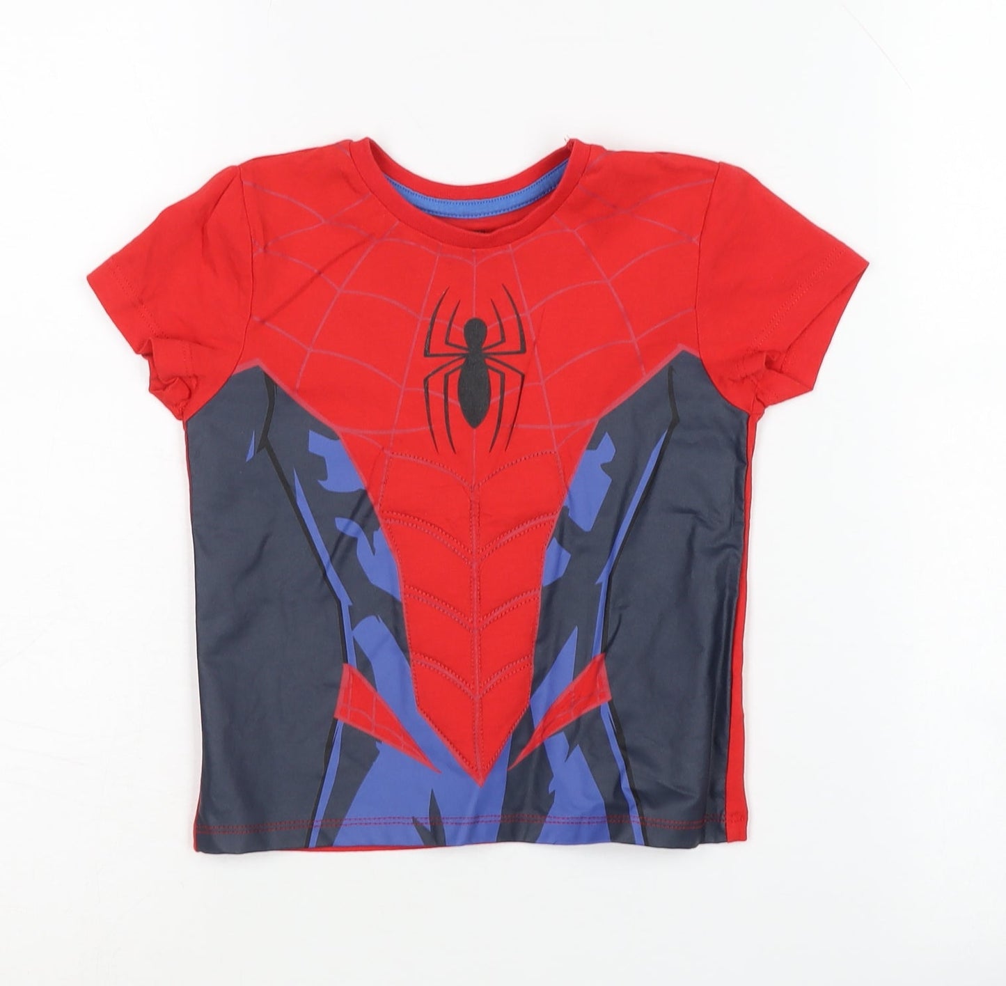 Marvel Boys Red Spider-Man T-Shirt 2 Years Graphic Print