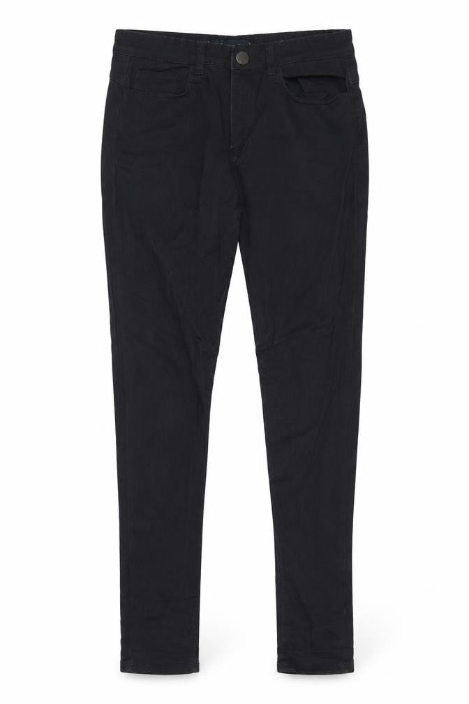 Womens UK Size 10 Kangol Slim Fit Slim Black Jeans