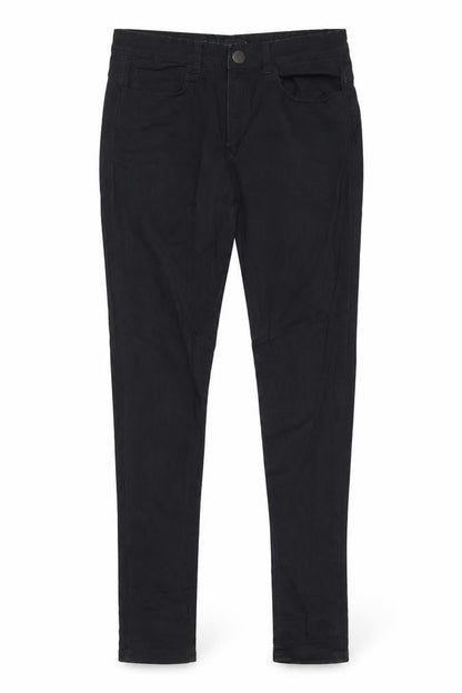 Womens UK Size 10 Kangol Slim Fit Slim Black Jeans