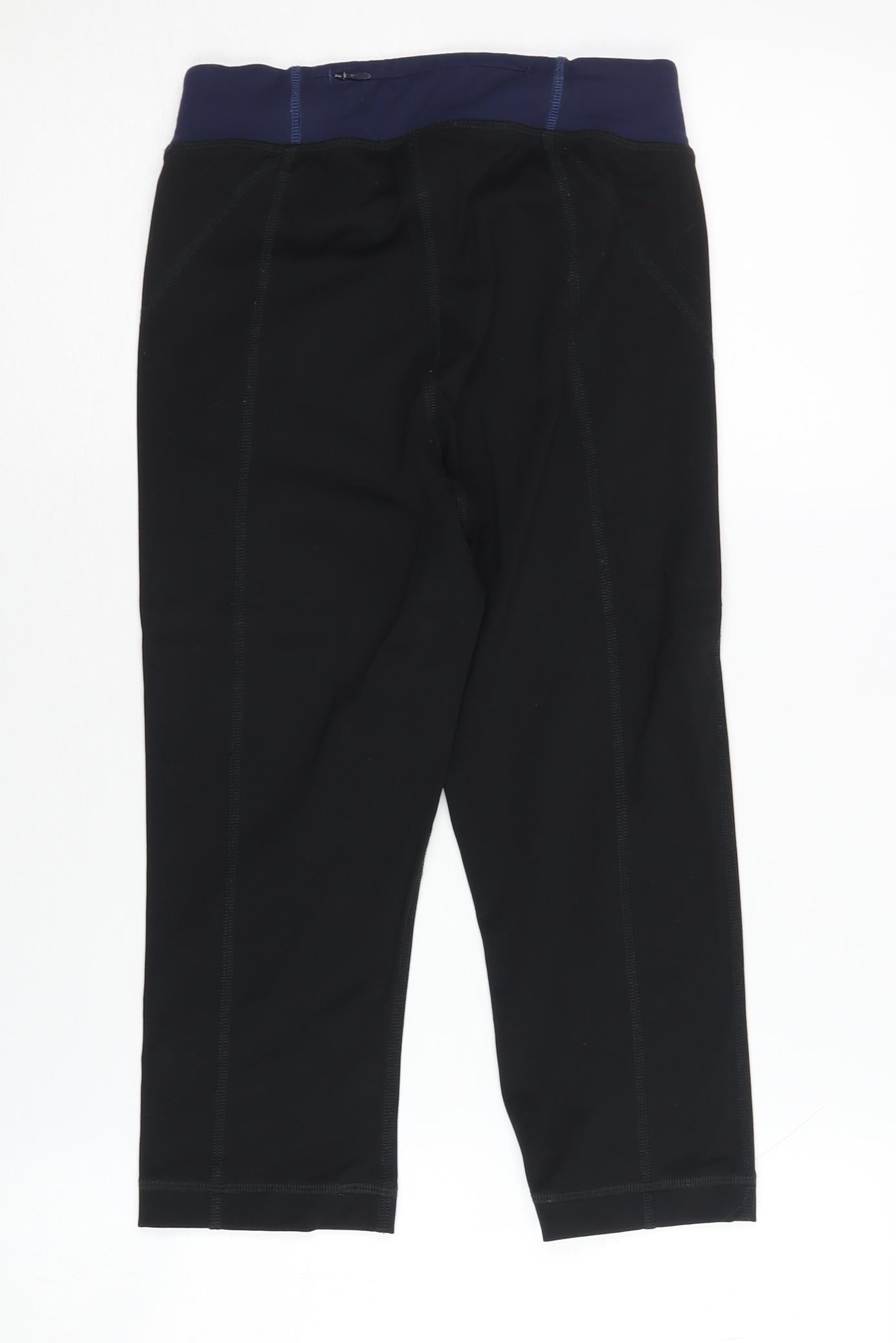 Boden Women's Black Cropped Leggings Size 8