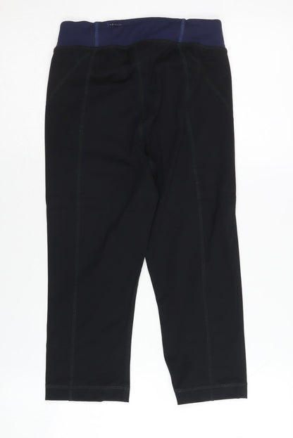 Boden Women's Black Cropped Leggings Size 8