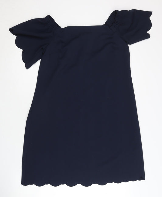 Banana Republic Women's Blue Short Dress Size 10