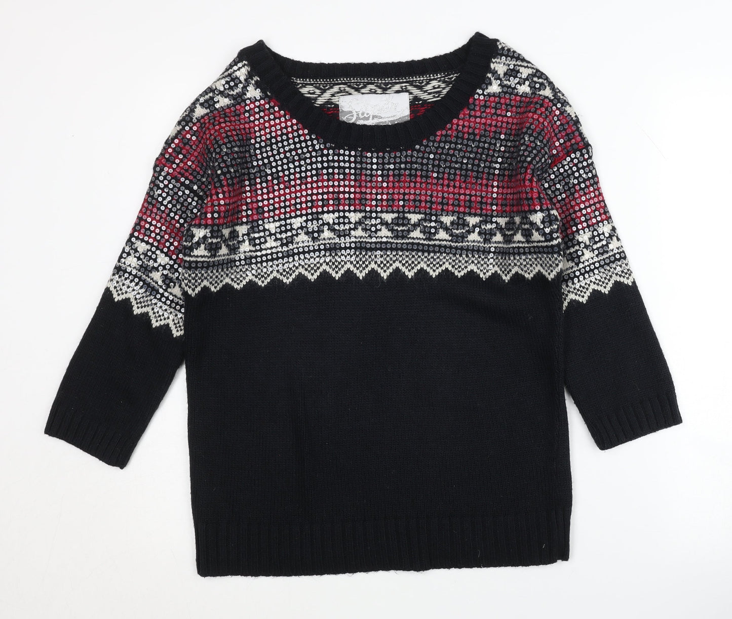 Womens UK Size S Superdry Black Jumper Jumper