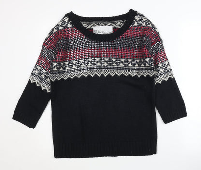 Womens UK Size S Superdry Black Jumper Jumper