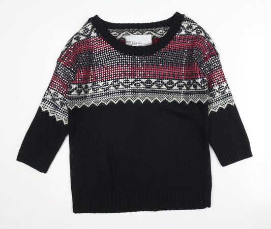 Womens UK Size S Superdry Black Jumper Jumper
