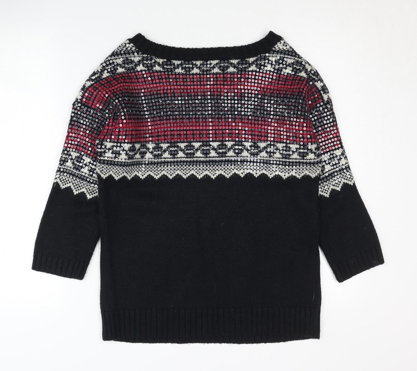 Womens UK Size S Superdry Black Jumper Jumper