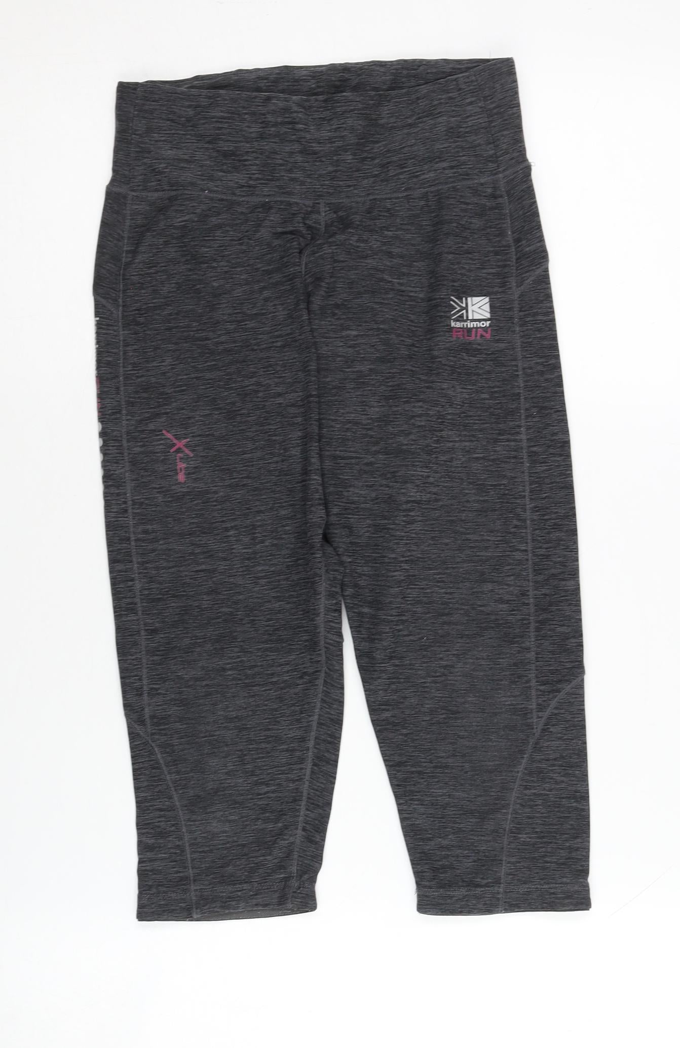 Karrimor Women's Black Cropped Running Leggings Size 6