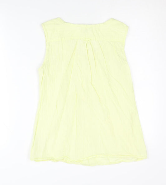 Peter Storm Women's Yellow Basic Blouse Size 10