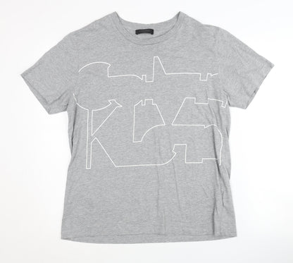 Mens UK Size L Calvin Klein Grey  T-Shirt