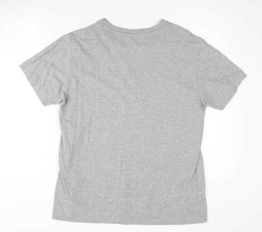 Mens UK Size L Calvin Klein Grey  T-Shirt
