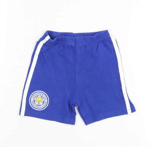 Leicester City Boys Baby Blue Shorts 12-18 Months