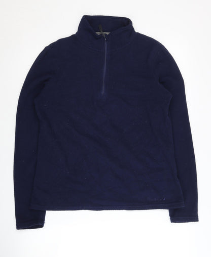Peter Storm Women's Blue Fleece Sweatshirt Size 12