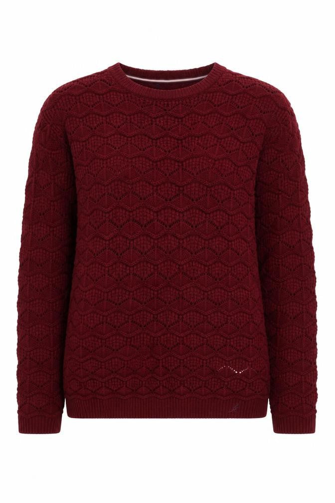 Womens UK Size M Kangol Red Pullover Jumper