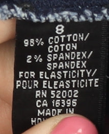 DKNY Women's Blue Jeans - Size 8