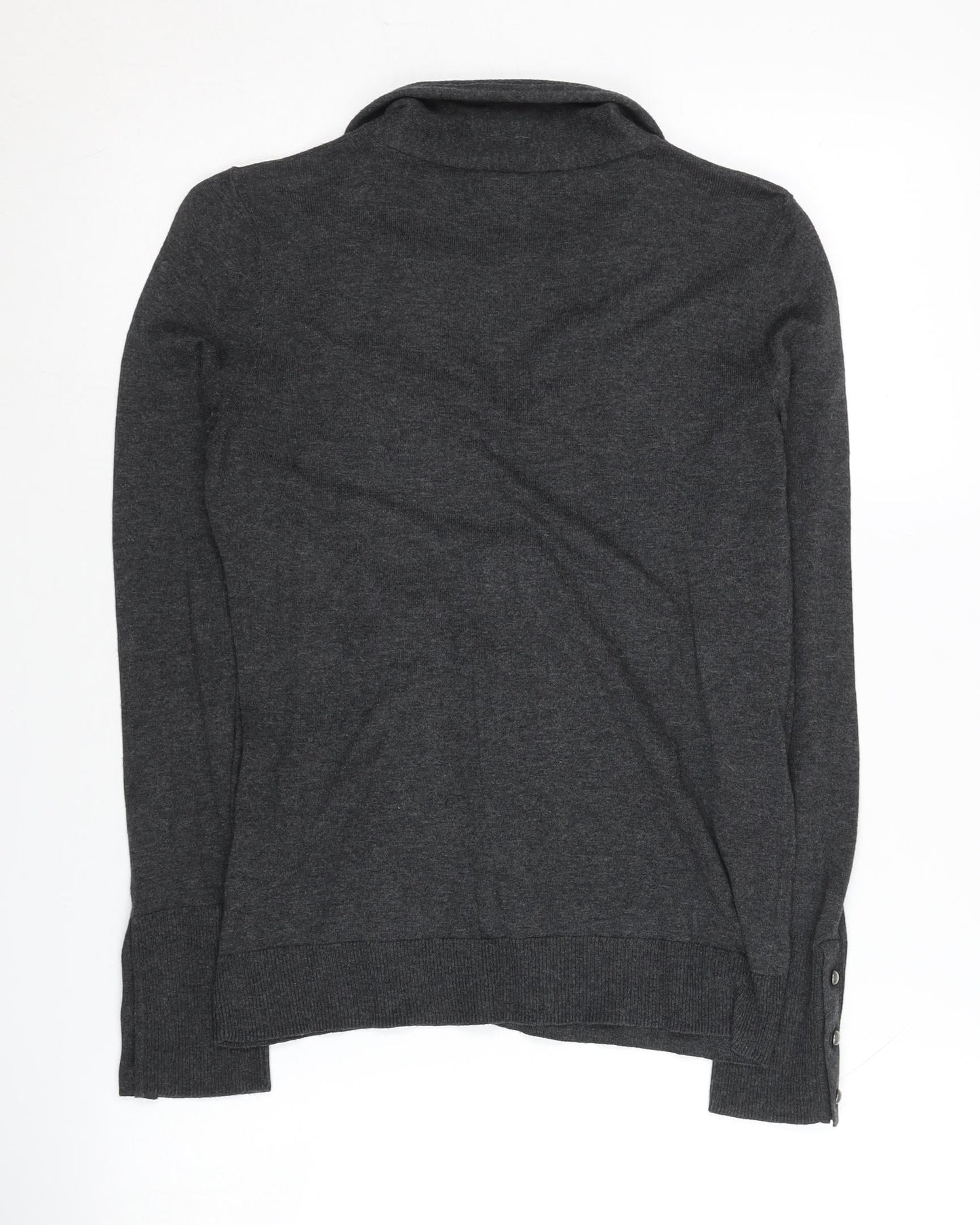 Laura Ashley Women's Grey Cardigan, Size 8