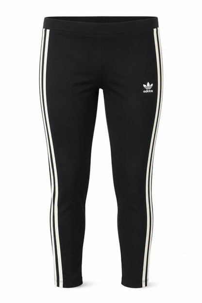 Front view of Adidas Women’s Black Leggings, size UK 10, Gym & Running