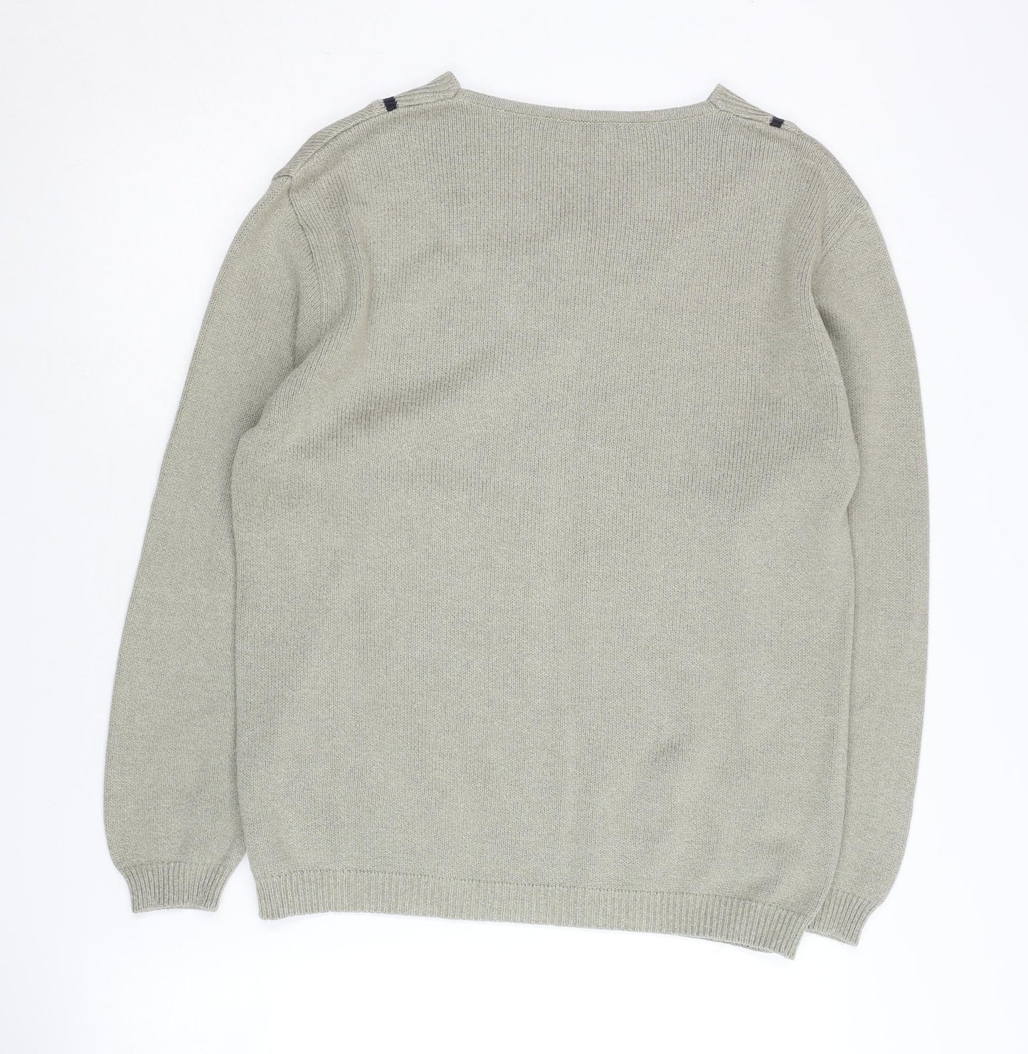 Womens UK Size S/M Viyella Grey Pullover Jumper