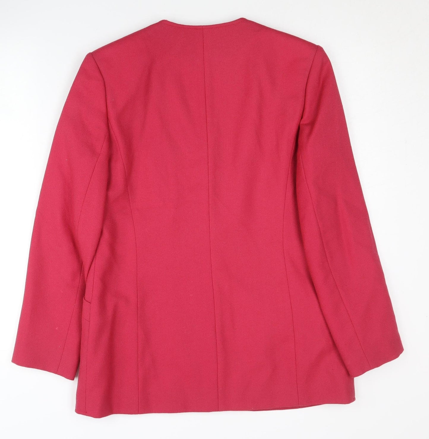 Eastex Red Women's Blazer Size 10 - Elegant Regular Fit