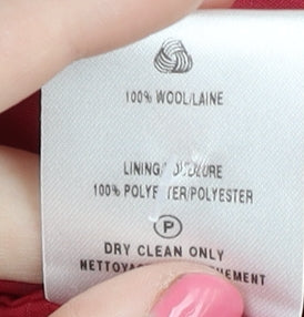 Eastex Red Women's Blazer Size 10 - Elegant Regular Fit