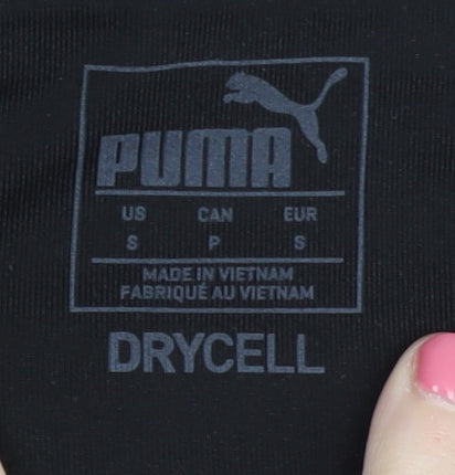 Puma Women's Black Cropped Leggings - Size S