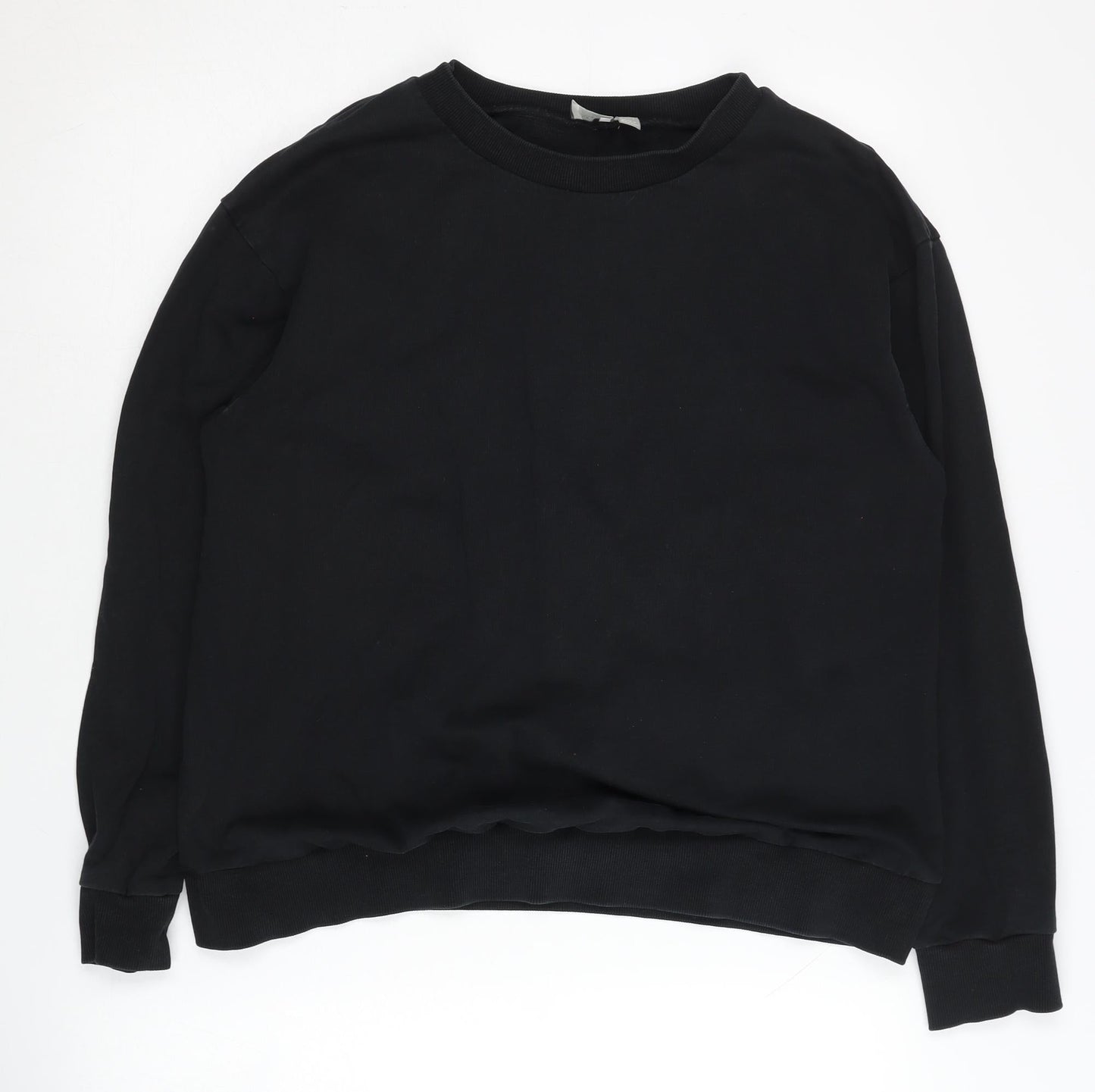 Womens UK Size 10 ASOS Black Pullover Sweatshirt