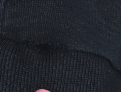 Womens UK Size 10 ASOS Black Pullover Sweatshirt