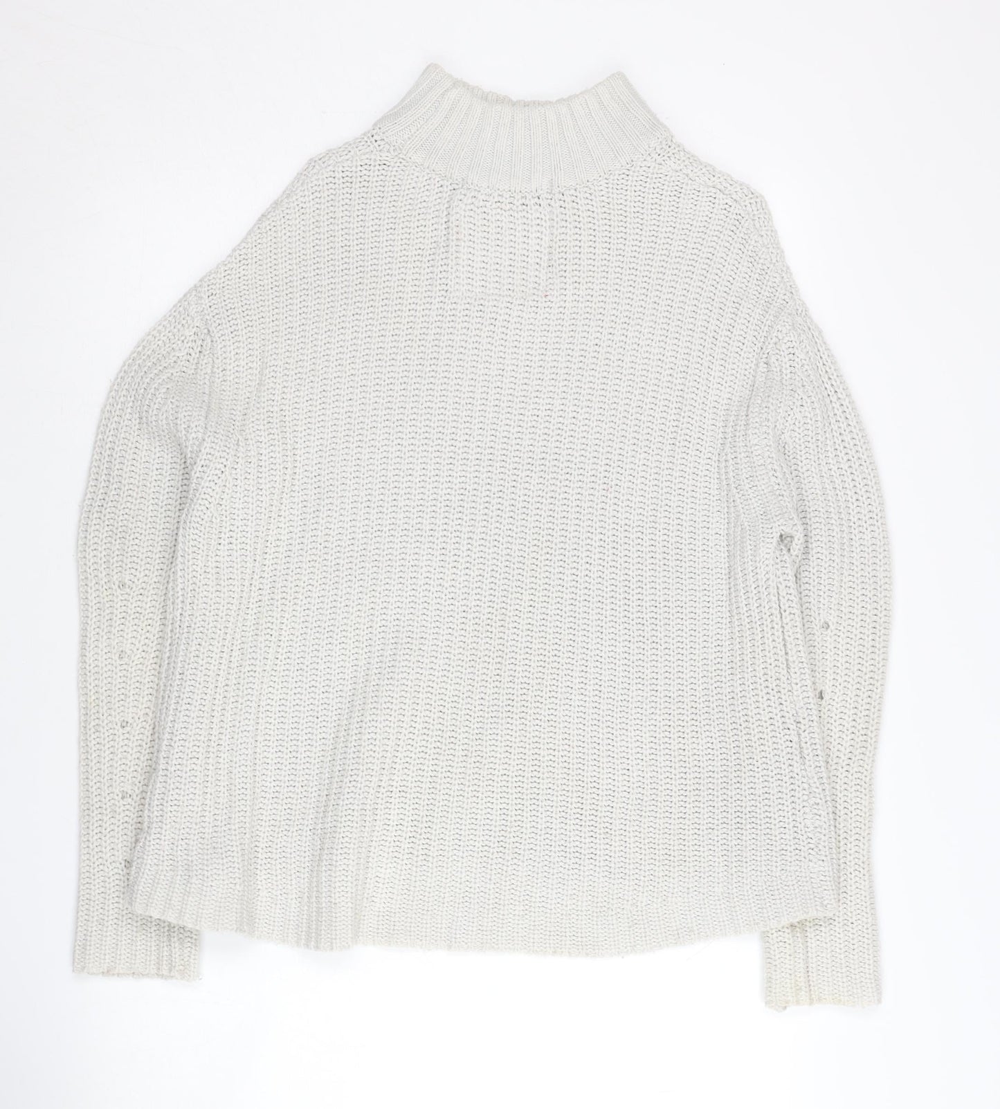Womens UK Size XS Superdry Ivory Pullover Jumper