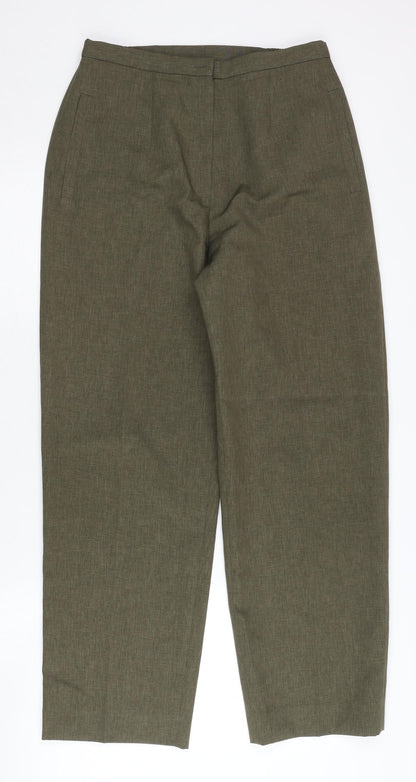 Womens UK Size 17 Eastex Regular Fit Casual Green Trousers