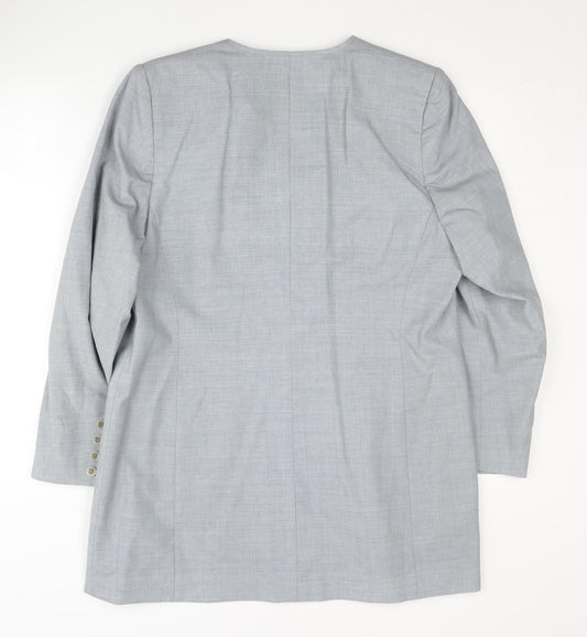 Viyella Women’s Grey Petite Blazer UK 14