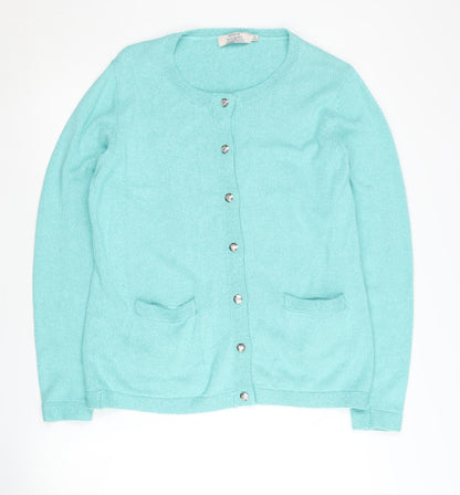 Honor Millburn Women's Blue Cardigan M