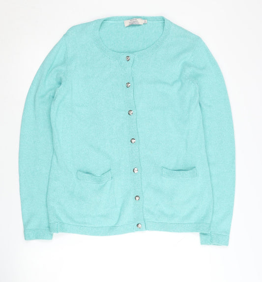 Honor Millburn Women's Blue Cardigan M