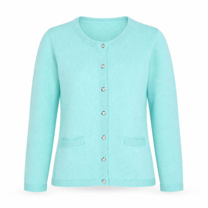 Womens UK Size M Honor Millburn Blue Cardigan Jumper