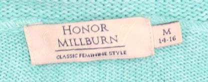 Honor Millburn Women's Blue Cardigan M