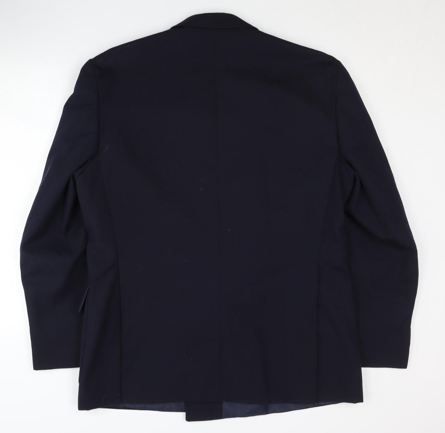 Mens UK Size 40 Jeff Banks Regular Blue Suit Jacket