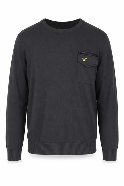 VOI Jeans Co. Men's Black Pullover Jumper, M, Casual