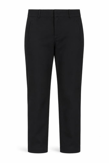 Womens UK Size 8 Calvin Klein Regular Fit Chino Black Trousers