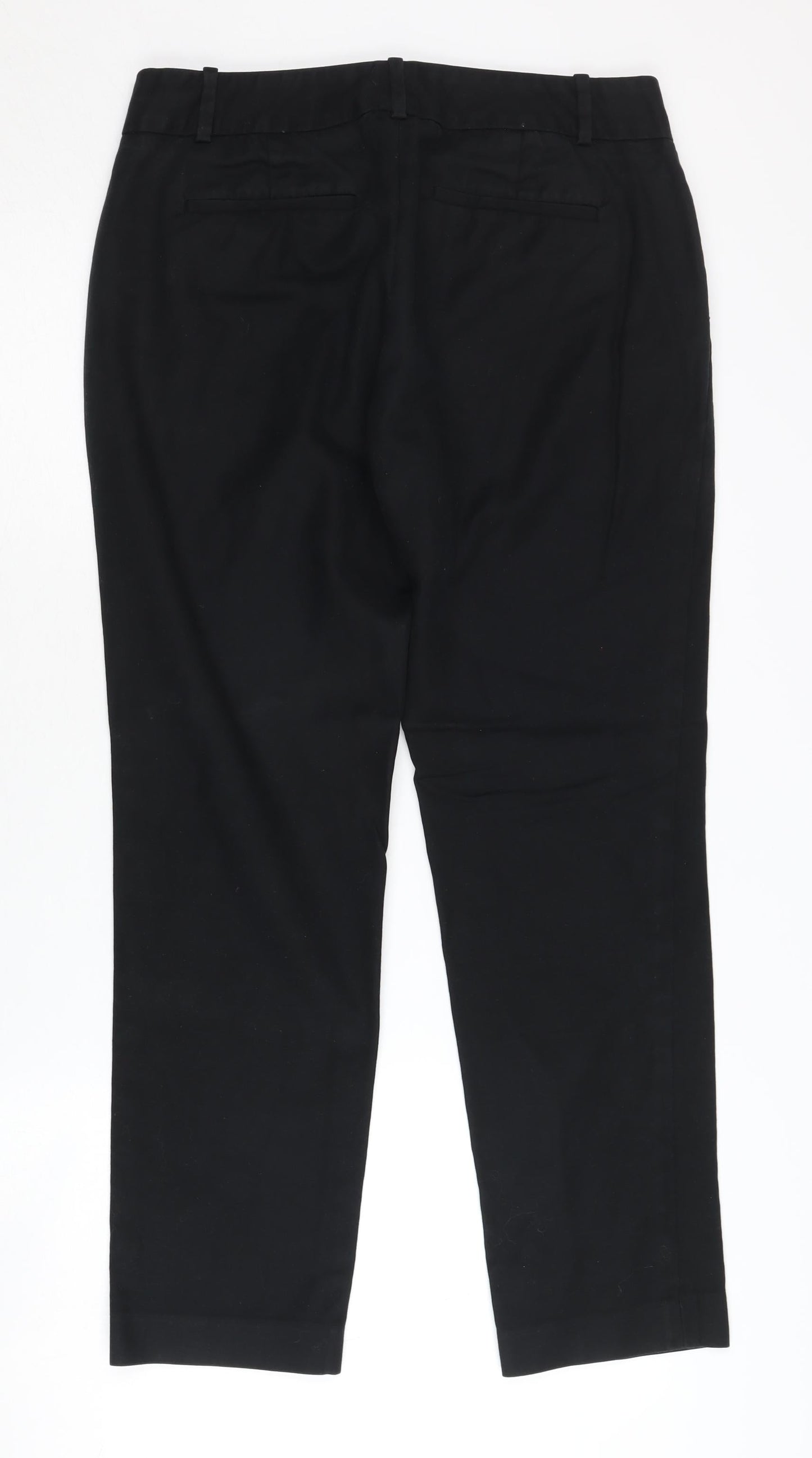 Calvin Klein Women's Black Chino Trousers Size 8