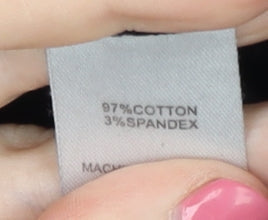 Calvin Klein Women's Black Chino Trousers Size 8