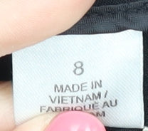 Calvin Klein Women's Black Chino Trousers Size 8