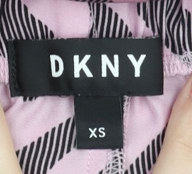 DKNY Women's Pink Animal Print Sleep Shorts XS