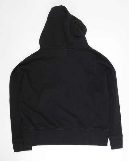 Adidas Women's Black Hoodie, Medium, Brand Logo