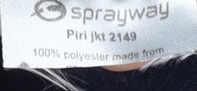 Womens UK Size 8 Sprayway Blue Fleece