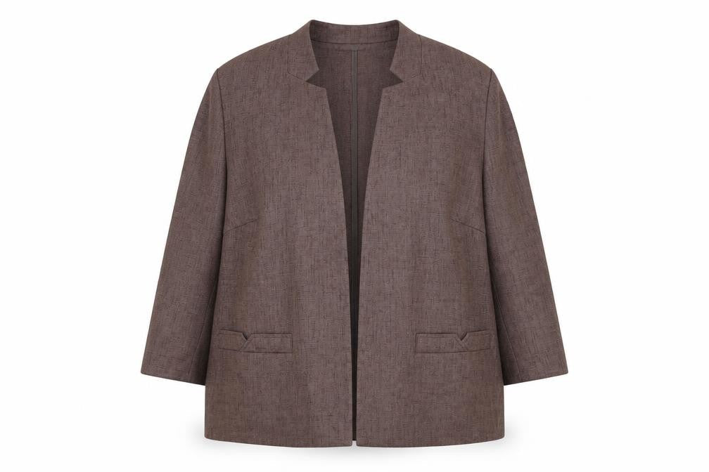 Womens UK Size 16 Eastex Regular Brown Blazer