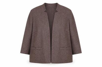 Womens UK Size 16 Eastex Regular Brown Blazer