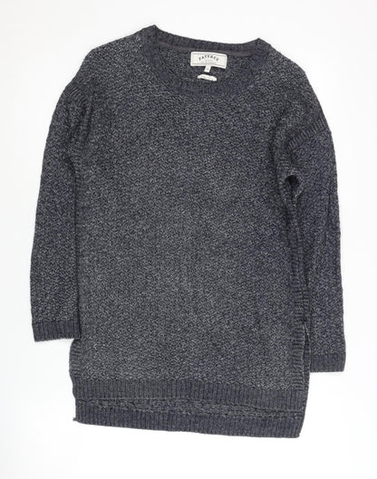 Womens UK Size 10 FatFace Blue Pullover Jumper