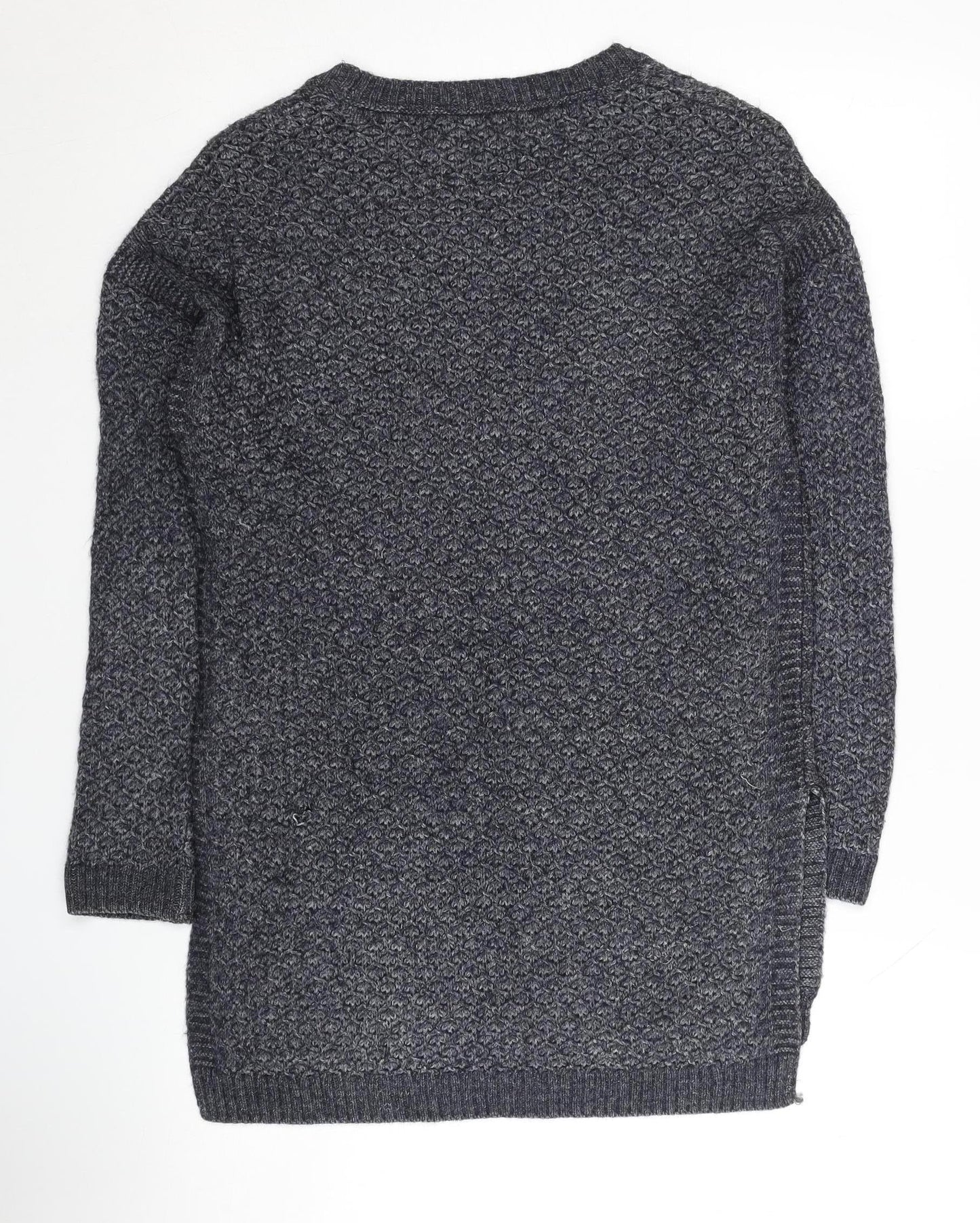 Womens UK Size 10 FatFace Blue Pullover Jumper