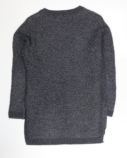 Womens UK Size 10 FatFace Blue Pullover Jumper