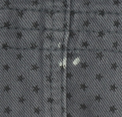 Boden Women's Grey Polka Dot Denim Skirt Size 12