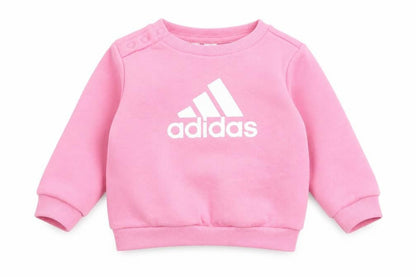 Adidas Unisex Baby Pink Pullover Jumper 3-6 Months