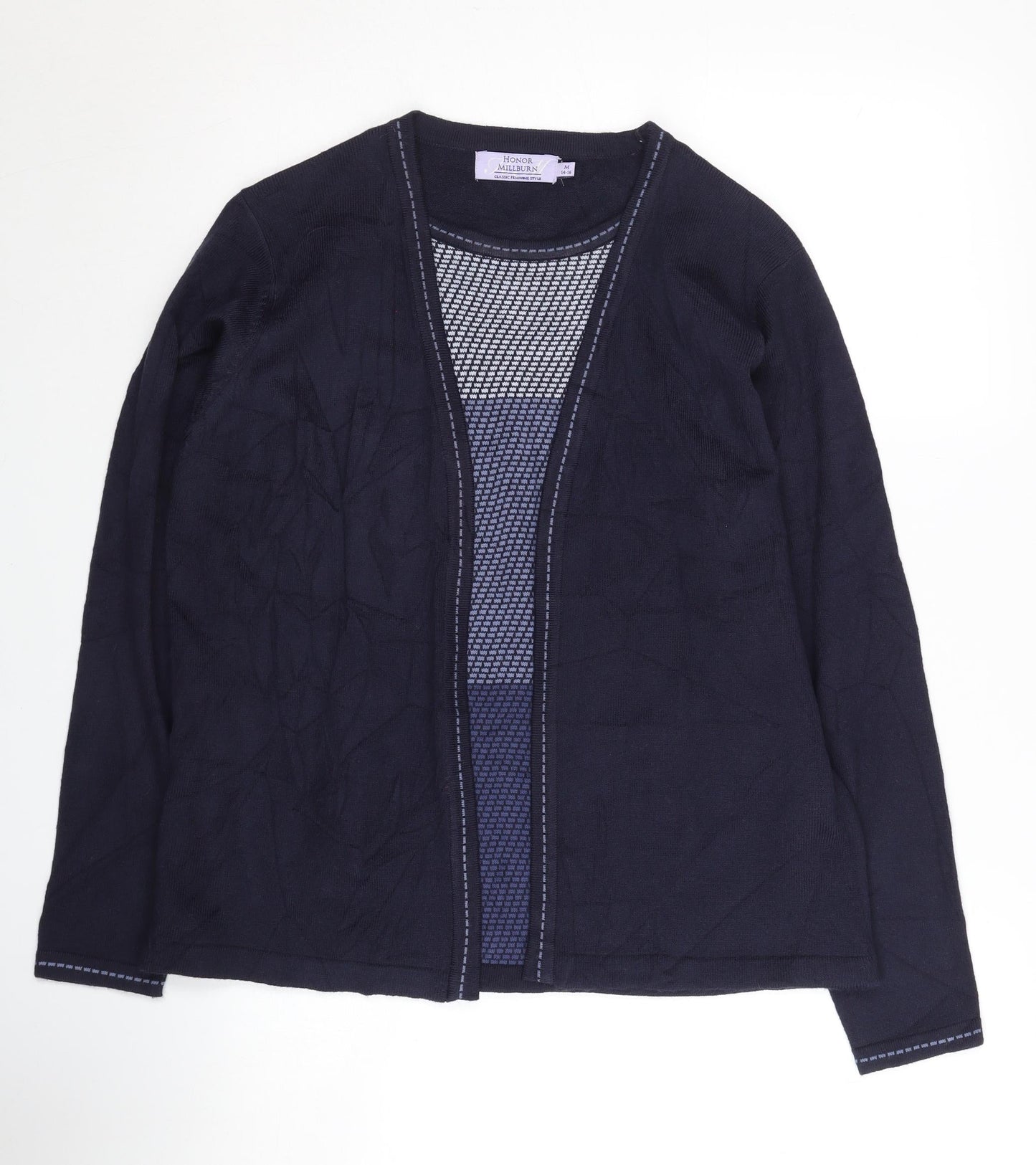 Honor Millburn Women's Blue Cardigan, Size M